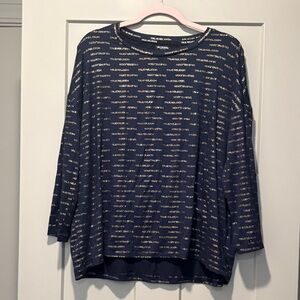 True Religion Navy Pajama Set